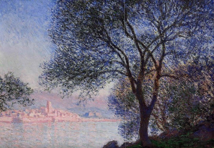 Claude Monet Antibes Seen from the Salis Gardens 2